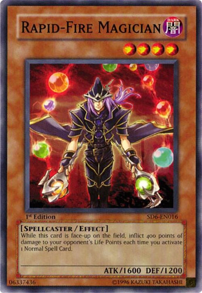 Magicien à tir rapide [SD6-EN016] Commun 