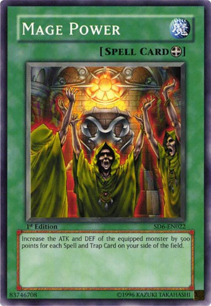 Puissance du mage [SD6-EN022] Commun 