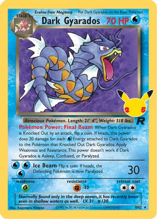 Dark Gyarados 008  - Holofoil - Classic Collection