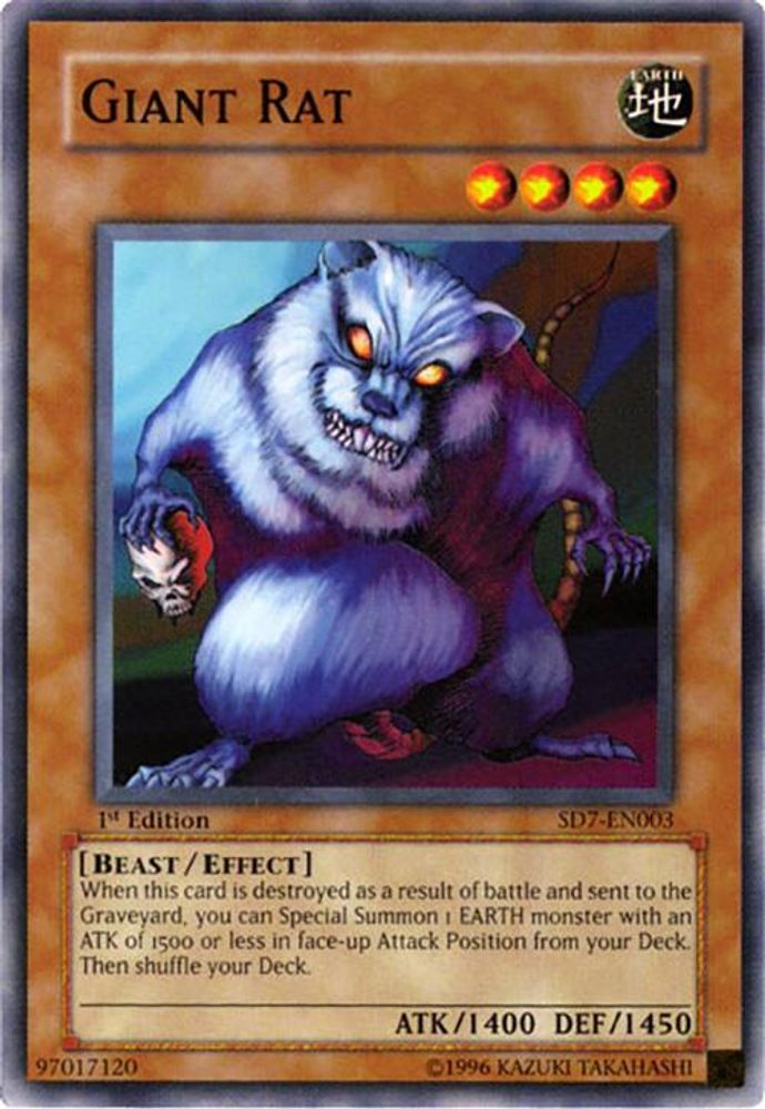 Giant Rat (SD7-EN003) - Common