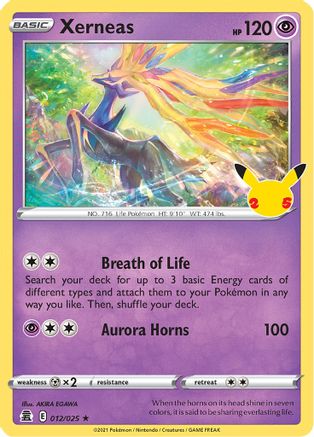 Xerneas 012  - Holofoil - Holo Rare