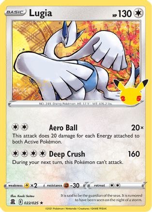 Lugia 022  - Holofoil - Holo Rare