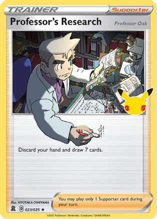 Professor's Research 023  - Holofoil - Holo Rare