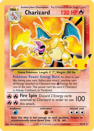 Charizard 004  - Holofoil - Classic Collection