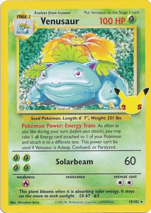 Venusaur 015  - Holofoil - Classic Collection