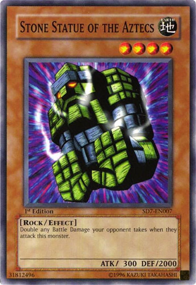 Stone Statue of the Aztecs (SD7-EN007) - Common