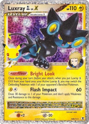 Luxray GL LV.X 109  - Holofoil - Classic Collection