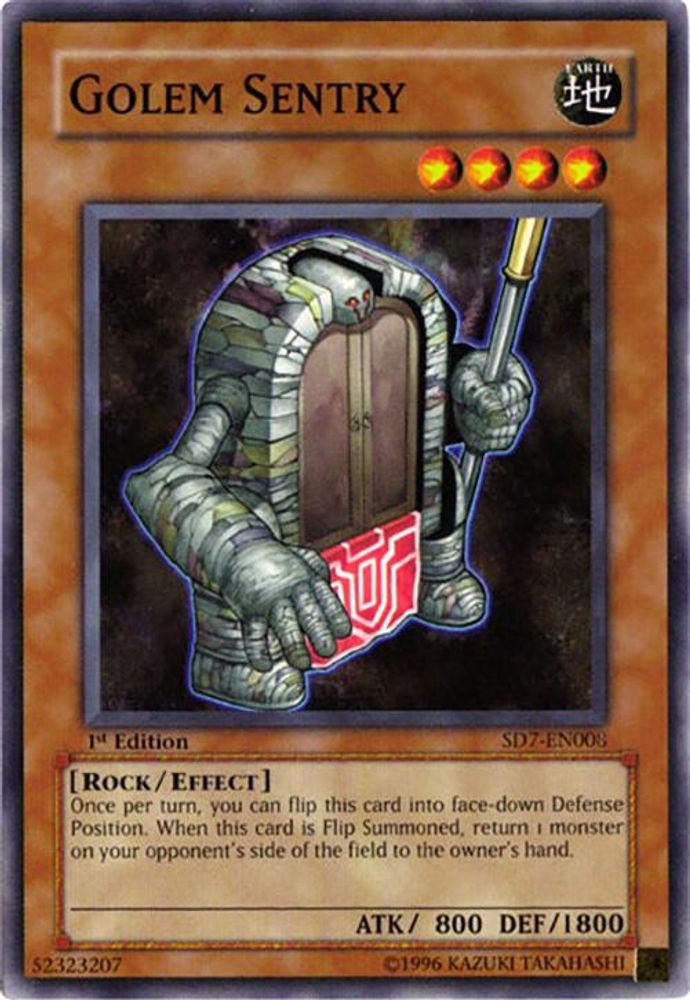 Sentinelle Golem [SD7-EN008] Commune 
