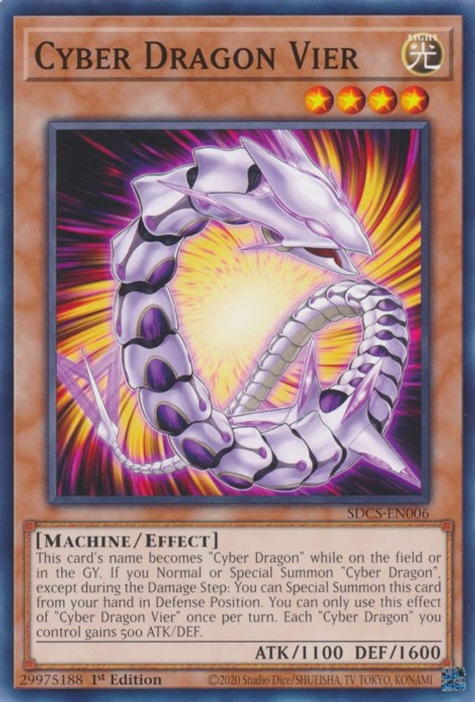 Cyber Dragon Vier (SDCS-EN006) - Common