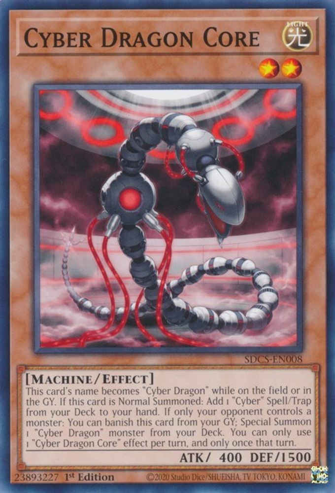 Cyber Dragon Core (SDCS-EN008) - Common