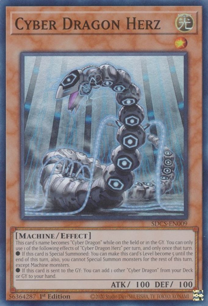 Cyber Dragon Herz (SDCS-EN009) - Super Rare