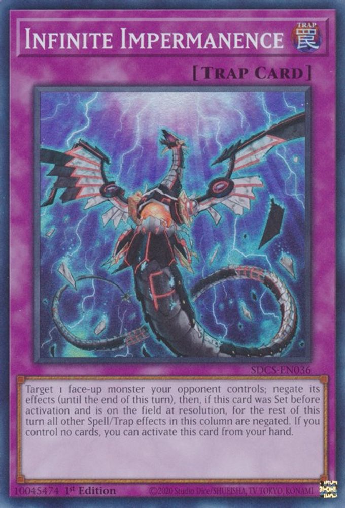 Infinite Impermanence (SDCS-EN036) - Super Rare