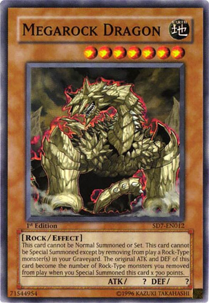 Megarock Dragon (SD7-EN012) - Common