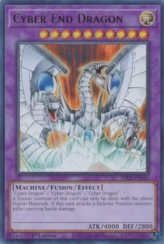Cyber End Dragon (SDCS-EN041) - Ultra Rare