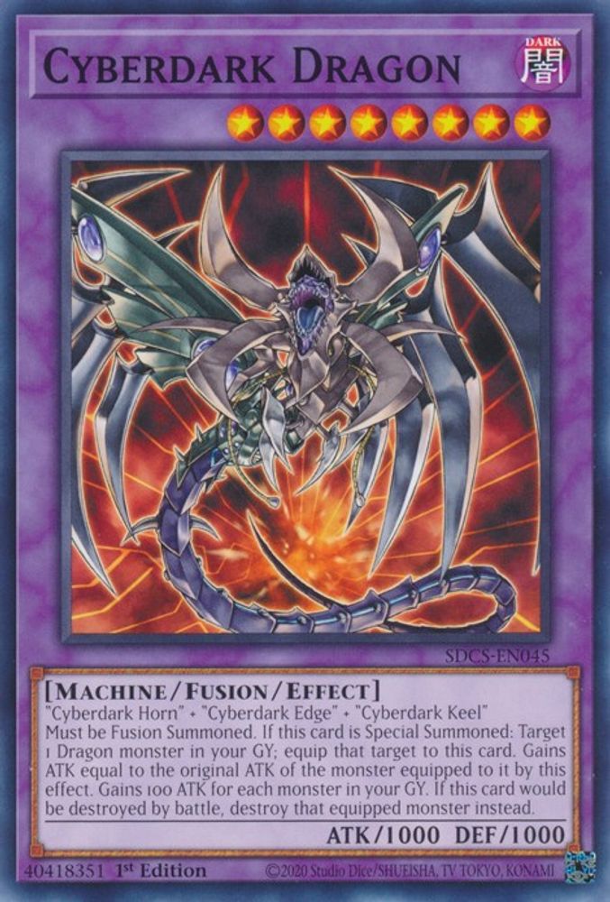 Cyberdark Dragon (SDCS-EN045) - Common
