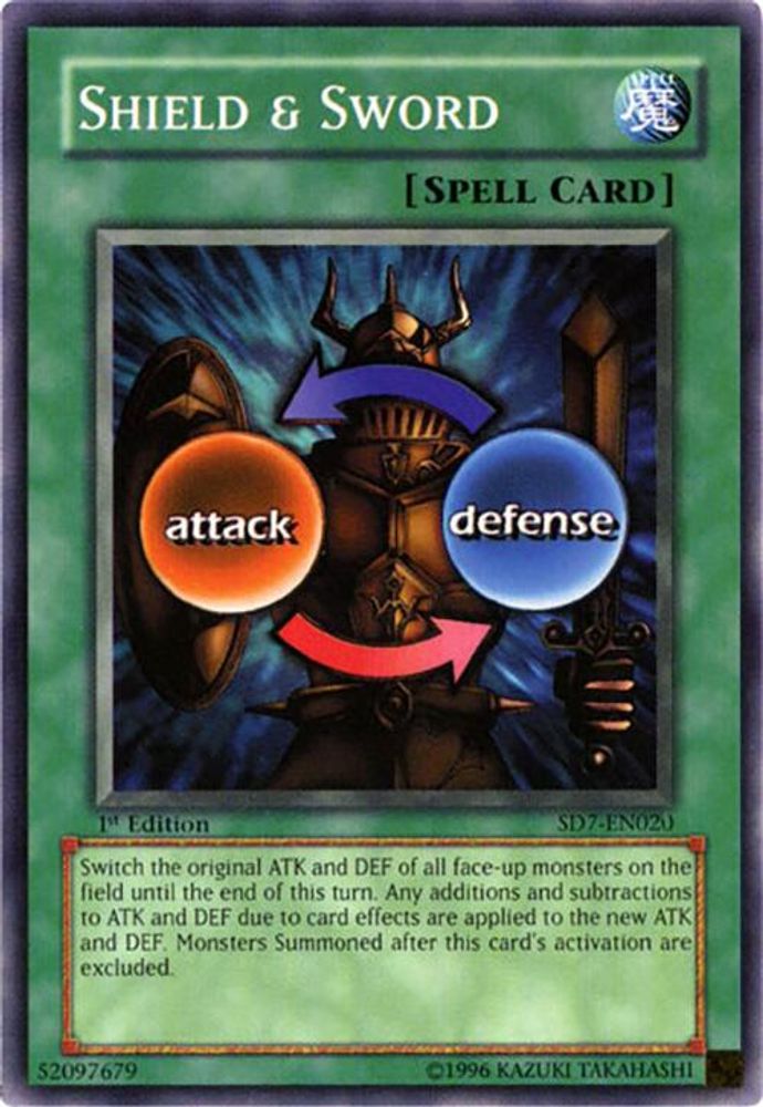 Bouclier et épée [SD7-EN020] Commun 