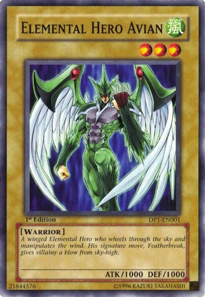 Elemental Hero Avian (DP1-EN001) - Common
