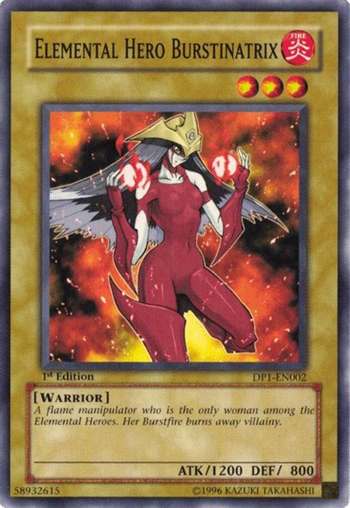 Elemental Hero Burstinatrix (DP1-EN002) - Common