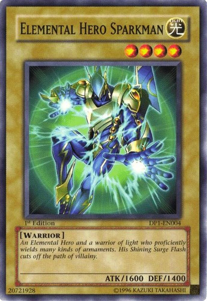 Héros élémentaire Sparkman [DP1-EN004] Commun 