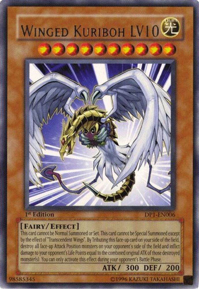 Winged Kuriboh LV10 (DP1-EN006) - Rare