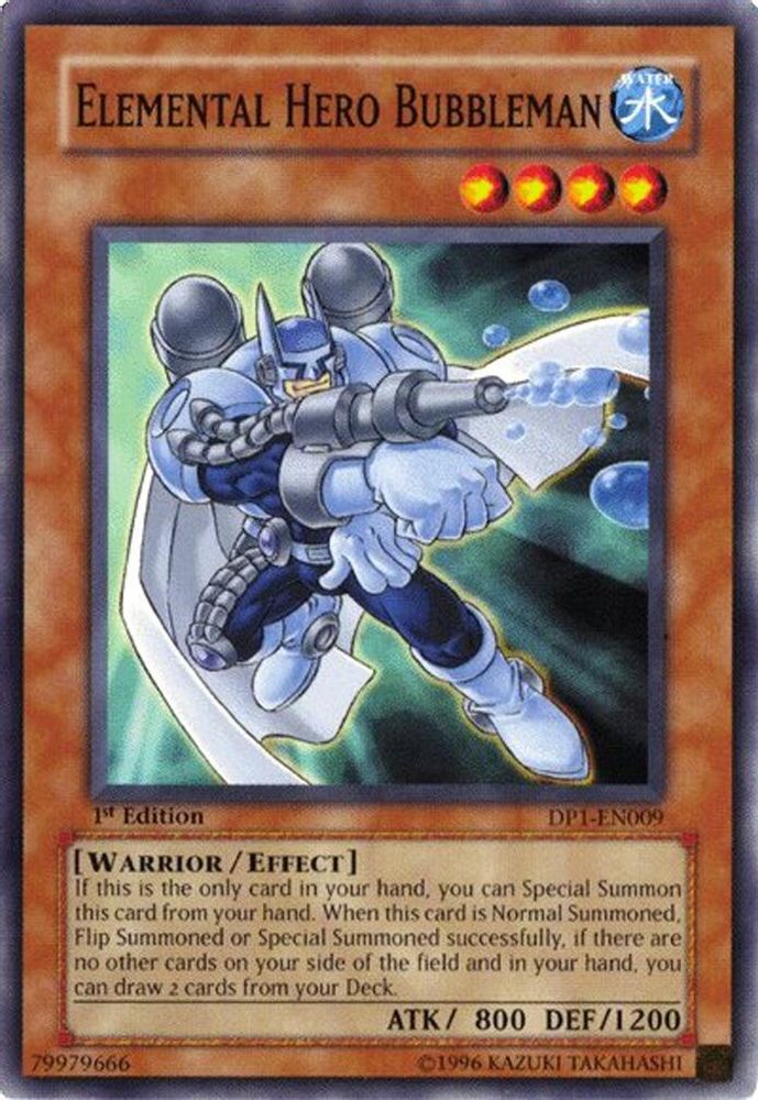 Elemental Hero Bubbleman (DP1-EN009) - Common