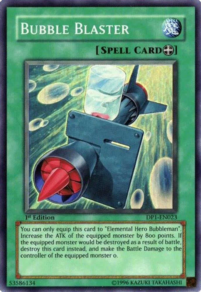 Bubble Blaster (DP1-EN023) - Super Rare