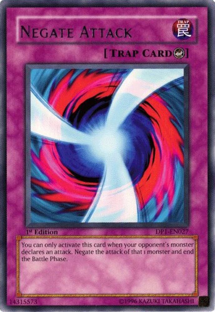 Negate Attack (DP1-EN027) - Rare
