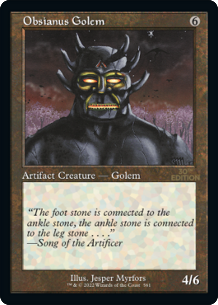 Obsianus Golem (Rétro) [Édition 30e anniversaire] 