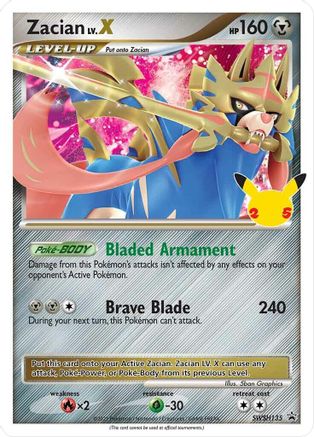 Zacian LV. X SWSH135  - Holofoil - Promo