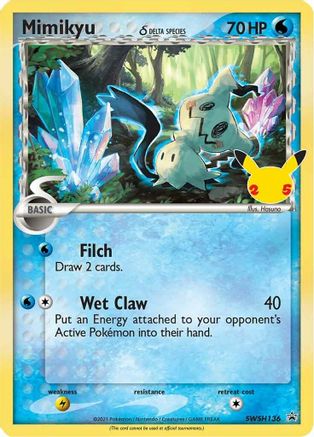 Mimikyu (Delta Species) (Delta Species) - SWSH136 SWSH136  - Holofoil - Promo