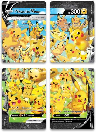 Pikachu V-Union [Set of 4]  - Holofoil - Promo