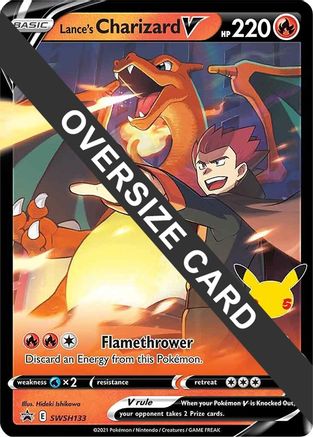 Lance's Charizard V SWSH133  - Holofoil - Promo