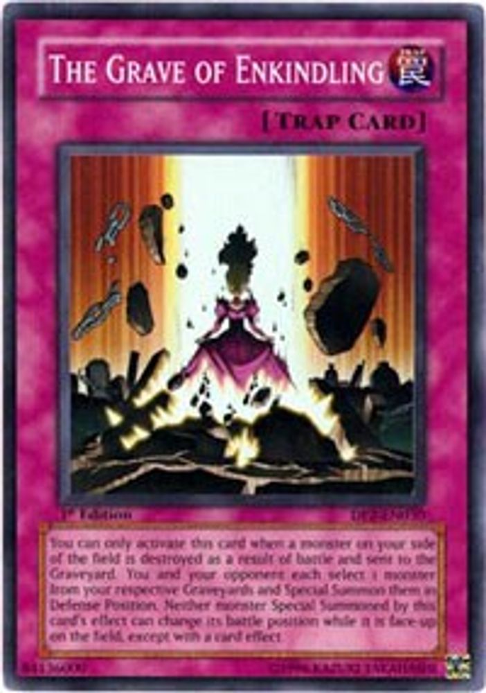 The Grave of Enkindling (DP2-EN030) - Super Rare