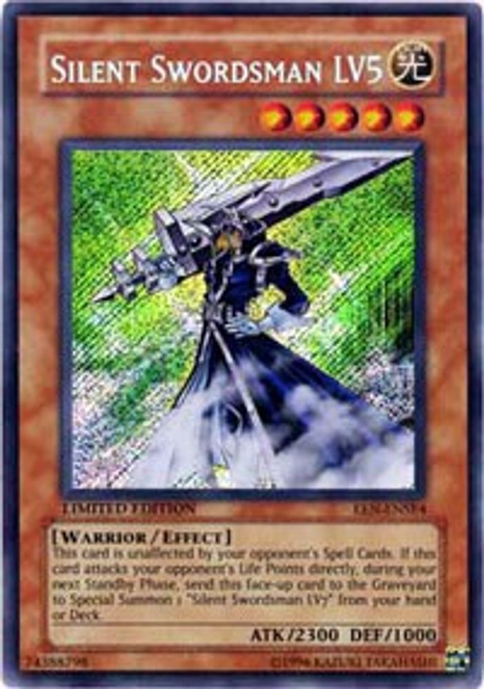 Silent Swordsman LV5 (EEN-ENSE4) - Secret Rare