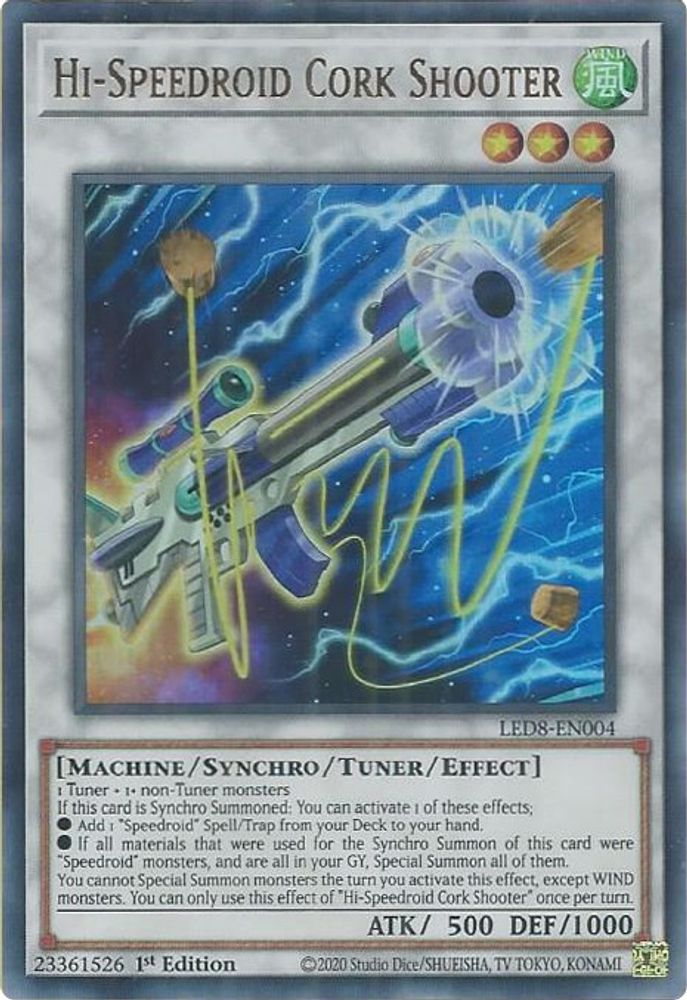 Tireur de liège Hi-Speedroid [LED8-EN004] Ultra Rare 