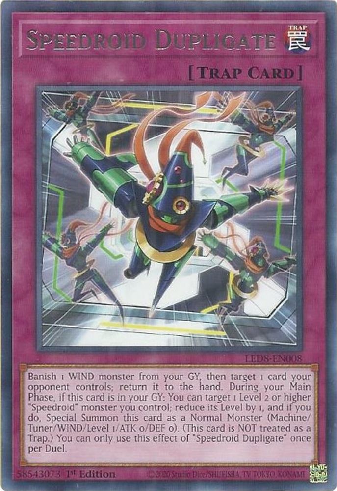 Speedroid Dupligate (LED8-EN008) - Rare