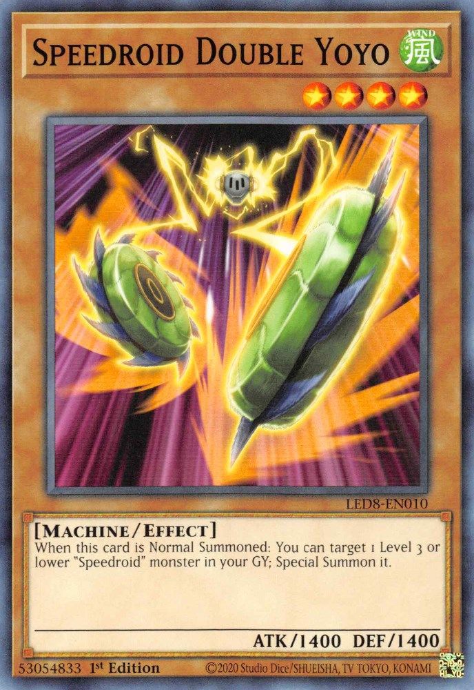Speedroid Double Yoyo (LED8-EN010) - Common