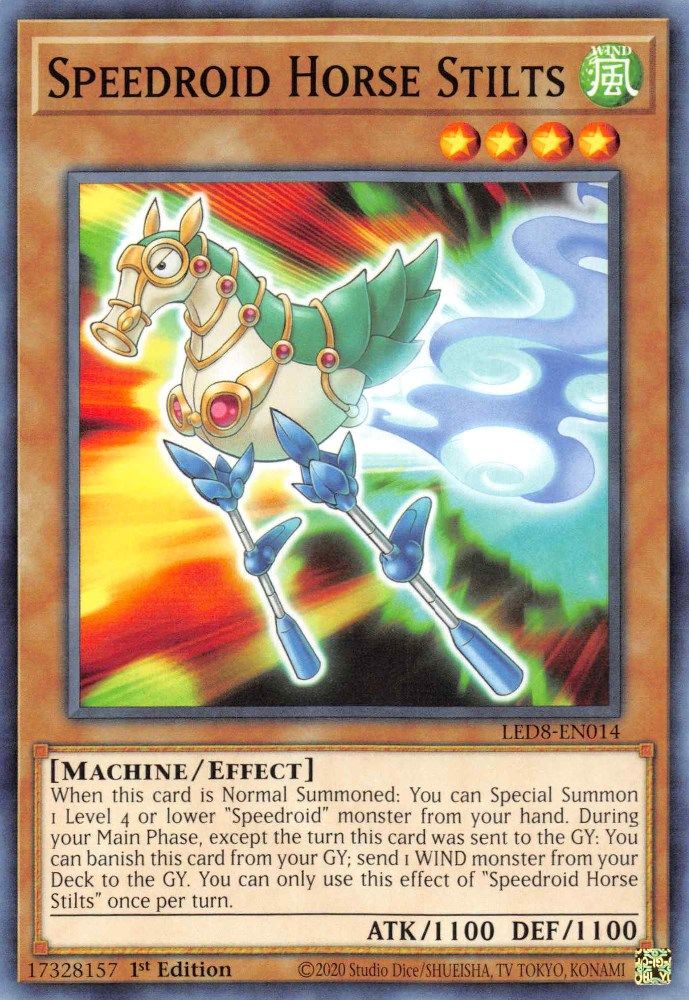 Speedroid Horse Stilts (LED8-EN014) - Common