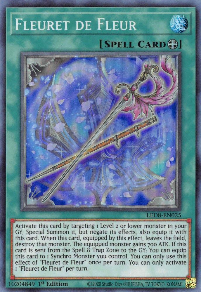 Fleuret de Fleur [LED8-EN025] Super Rare 