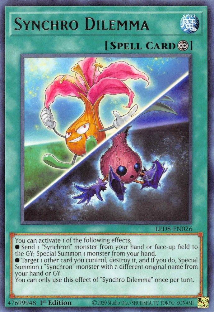 Synchro Dilemma (LED8-EN026) - Rare