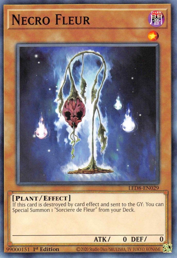 Necro Fleur (LED8-EN029) - Common
