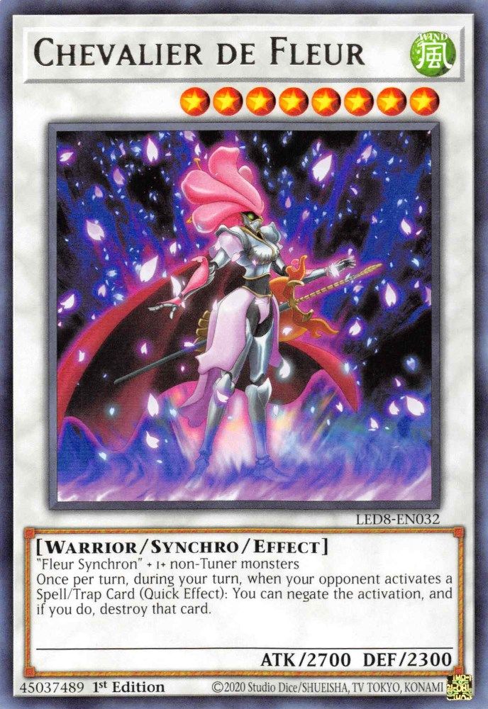 Chevalier de Fleur (LED8-EN032) - Rare