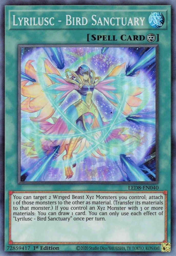 Lyrilusc - Bird Sanctuary (LED8-EN040) - Super Rare