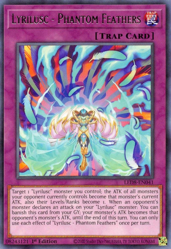 Lyrilusc - Phantom Feathers (LED8-EN041) - Rare