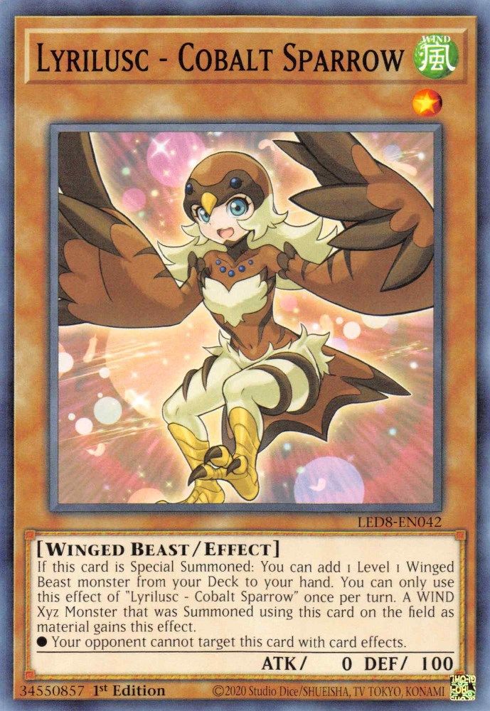 Lyrilusc - Cobalt Sparrow (LED8-EN042) - Common