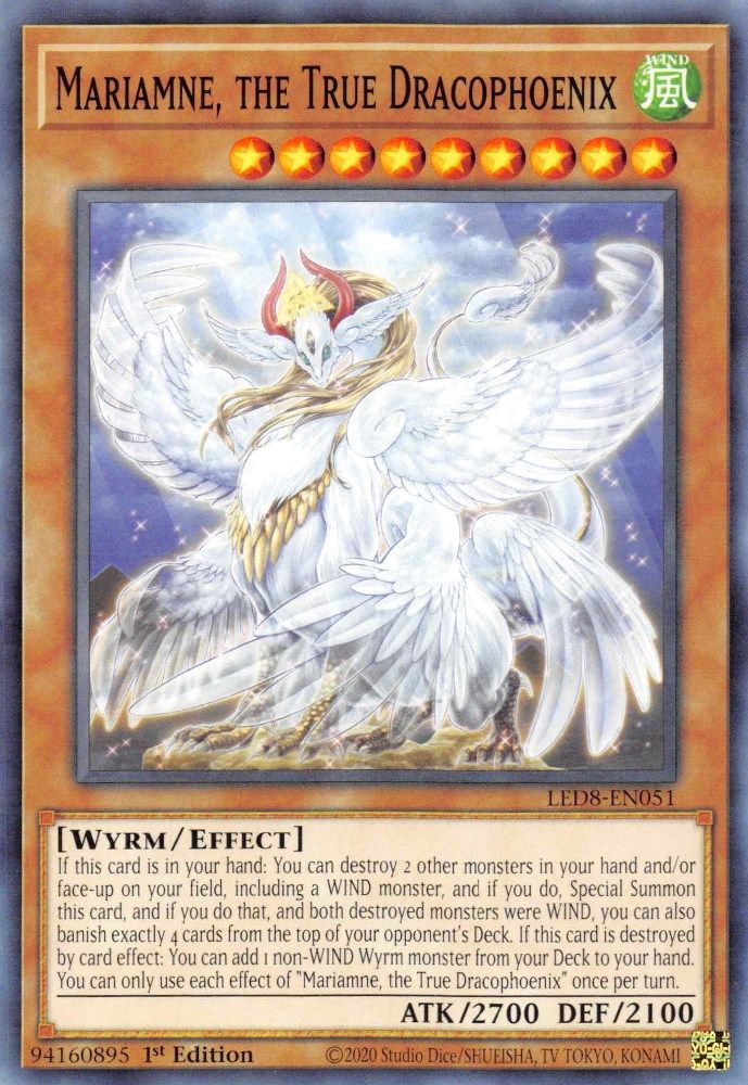Mariamne, the True Dracophoenix (LED8-EN051) - Common