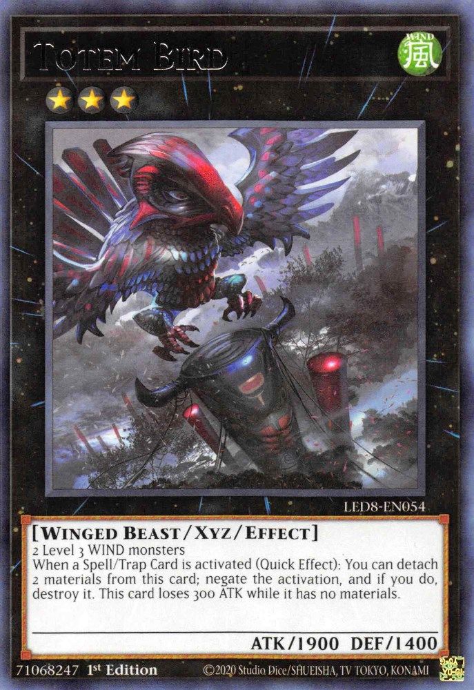 Totem Bird (LED8-EN054) - Rare