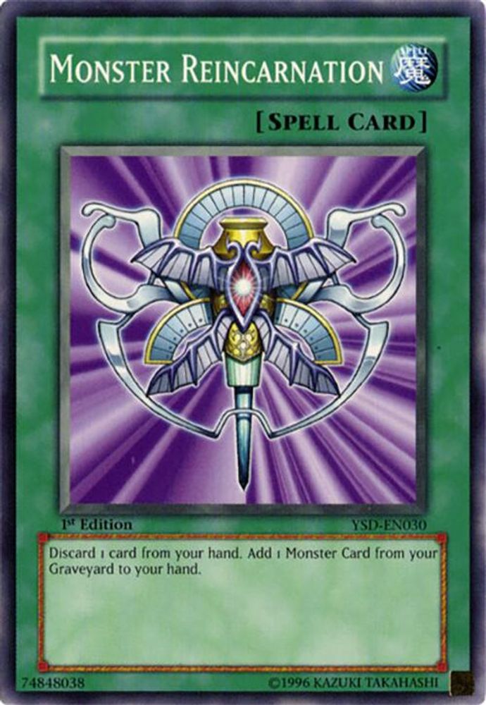 Monster Reincarnation (YSD-EN030) - Common