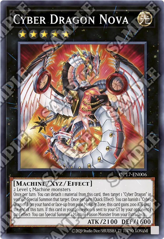 Cyber Dragon Nova (OP17-EN006) - Super Rare