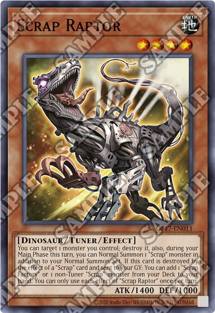 Scrap Raptor (OP17-EN011) - Super Rare